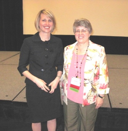 Hospital Networking facilitators Tamara Syverson and Cindy Parman